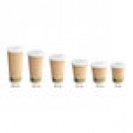 EcoChoice 12 oz. Kraft Compostable Paper Hot Cup and PLA Lid - 50/Case EcoChoice 12 oz. Kraft Compostable Paper Hot Cup and PLA Lid - 50/Case