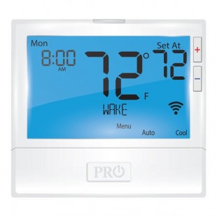 Pro1 800 Family Commercial Wi-Fi-Enabled Programmable Sensor Compatible Multi-Stage Digital PTAC Thermostat T855iSH - 24V Pro1 800 Family Commercial Wi-Fi-Enabled Programmable Sensor Compatible Multi-Stage Digital PTAC Thermostat T855iSH - 24V