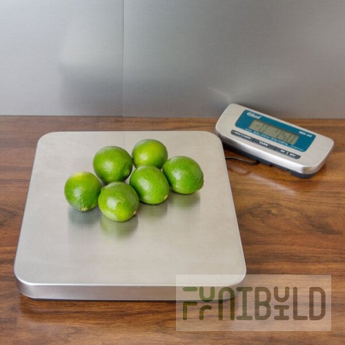 Edlund ERS-60 RB 60 lb. Digital Receiving Scale with Rechargeable Battery Pack