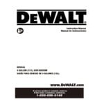 DeWalt DXV04A 4 Gallon 4 Peak HP Stainless Steel Dry Canister Ash Vacuum Cleaner with Tool Kit - 120V DeWalt DXV04A 4 Gallon 4 Peak HP Stainless Steel Dry Canister Ash Vacuum Cleaner with Tool Kit - 120V