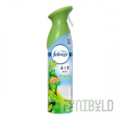 Febreze Air 99296 Gain Original Scented Air Freshener 8.1 oz. - 6/Case