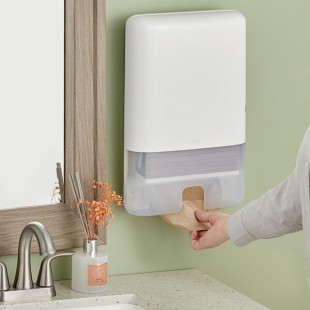 Tork Elevation Xpress 552020 White Wall Mount Multifold Hand Towel Dispenser H2