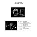 Dema 81.231.1 Chemical Pump Squeeze Tube Assembly for Top Shot Dispenser