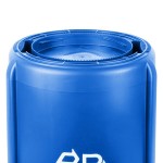 Rubbermaid® BRUTE 20 Gallon Blue Round Recycling Can and Blue Lid