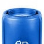 Rubbermaid® BRUTE 20 Gallon Blue Round Recycling Can and Blue Lid