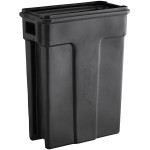 Toter SL023-00200 Slimline 23 Gallon Black Trash Can Toter SL023-00200 Slimline 23 Gallon Black Trash Can