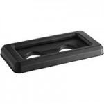 Toter SL023-00200 Slimline 23 Gallon Black Trash Can Toter SL023-00200 Slimline 23 Gallon Black Trash Can