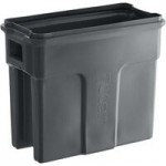 Toter SL023-00200 Slimline 23 Gallon Black Trash Can Toter SL023-00200 Slimline 23 Gallon Black Trash Can