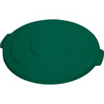 Carlisle 84104509 Bronco 44 Gallon Green Flat Round Trash Can Lid Carlisle 84104509 Bronco 44 Gallon Green Flat Round Trash Can Lid
