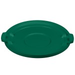 Carlisle 84104509 Bronco 44 Gallon Green Flat Round Trash Can Lid Carlisle 84104509 Bronco 44 Gallon Green Flat Round Trash Can Lid