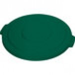 Carlisle 84104509 Bronco 44 Gallon Green Flat Round Trash Can Lid Carlisle 84104509 Bronco 44 Gallon Green Flat Round Trash Can Lid