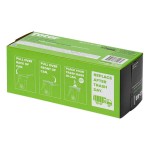 Toter GB048-08000 48 Gallon 1.1 Mil Black Trash Can Liner - 80/Case Toter GB048-08000 48 Gallon 1.1 Mil Black Trash Can Liner - 80/Case