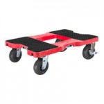 Snap-Loc E-Track Extreme-Duty 1,600 lb. Red Push Cart Dolly SL1600P6R