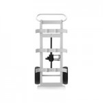Valley Craft 600 lb. Single Cylinder Aluminum Hand Truck with Hand Brake F81238A9