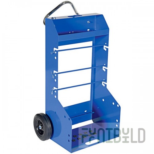 Vestil 300 lb. Capacity Portable Steel Wire Reel Caddy WIRE-D-WHK