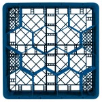 Vollrath TR18JJJA Traex® Rack Max Full-Size Royal Blue 12-Compartment 9 7/16