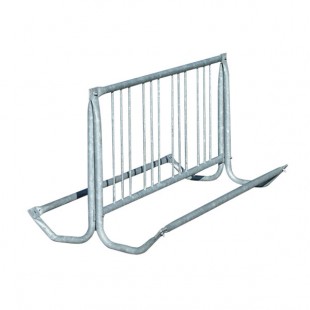 Paris Furnishings 5' Double-Sided Galvanized Traditional Bike Rack Paris Furnishings 5' Double-Sided Galvanized Traditional Bike Rack