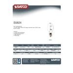 Satco S5824 175 Watt Cool White Clear Metal Halide HID Light Bulb (ED28) Satco S5824 175 Watt Cool White Clear Metal Halide HID Light Bulb (ED28)