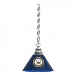Holland Bar Stool BL1CHDkBl Dark Blue Pendant Light with Chrome Finish - 120V Holland Bar Stool BL1CHDkBl Dark Blue Pendant Light with Chrome Finish - 120V