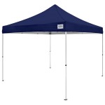 Caravan Canopy 21008100060 M-Series Pro 2 10' x 10' Navy Straight Leg Instant Canopy Caravan Canopy 21008100060 M-Series Pro 2 10' x 10' Navy Straight Leg Instant Canopy