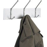 Safco 4161 Satin Metal Three-Peg Coat Hook / Wall Rack Safco 4161 Satin Metal Three-Peg Coat Hook / Wall Rack