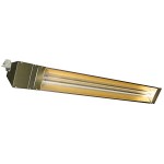 TPI OCH2 Series OCH2-66-240V Brown Outdoor / Indoor Quartz Electric Infrared Heater - 240V, 6000W TPI OCH2 Series OCH2-66-240V Brown Outdoor / Indoor Quartz Electric Infrared Heater - 240V, 6000W