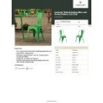 Lancaster Table & Seating Alloy Jade Green Outdoor Cafe Chair Lancaster Table & Seating Alloy Jade Green Outdoor Cafe Chair