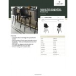Lancaster Table & Seating Black Swivel Barstool with Black Vinyl Bucket Seat Lancaster Table & Seating Black Swivel Barstool with Black Vinyl Bucket Seat