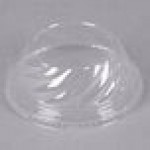 Fabri-Kal Indulge DLDE16/24NH Clear Dome PET Lid for 5 oz., 8 oz., and 12 oz. Sundae Cups - No Hole - 1,008/Case Fabri-Kal Indulge DLDE16/24NH Clear Dome PET Lid for 5 oz., 8 oz., and 12 oz. Sundae Cups - No Hole - 1,008/Case