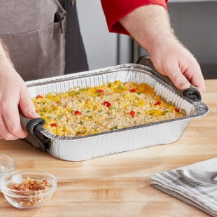 Choice Half Size Heavy-Duty Foil Steam Pan Deep 2 9/16