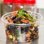 Choice 12 oz. Ultra-Clear Recycled PET Plastic Round Deli Container - 500/Case