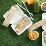 Greenprint Wrapped Heavy Weight Natural Agave Knife, Fork, and Napkin - 200/Case Greenprint Wrapped Heavy Weight Natural Agave Knife, Fork, and Napkin - 200/Case