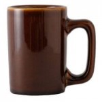 Tuxton BAP-114 18 oz. Caramel China Fry Pan Server - 12/Case Tuxton BAP-114 18 oz. Caramel China Fry Pan Server - 12/Case