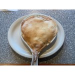 Tuxton BAP-114 18 oz. Caramel China Fry Pan Server - 12/Case Tuxton BAP-114 18 oz. Caramel China Fry Pan Server - 12/Case