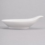 Reserve by Libbey 987659353 Silk 1 oz. Royal Rideau White Porcelain Amuse Bouche - 36/Case