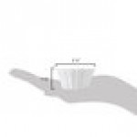 CAC RMK-F2 Festiware 2 oz. Bone White China Floral Ramekin - 48/Case CAC RMK-F2 Festiware 2 oz. Bone White China Floral Ramekin - 48/Case