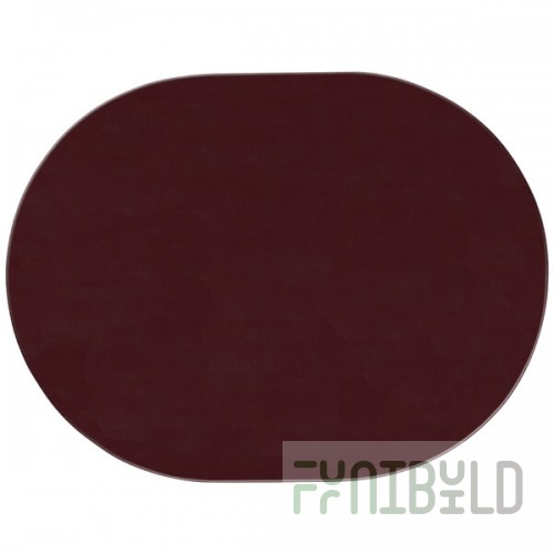 H. Risch, Inc. PLACEMATOVAL17X13WINE 17