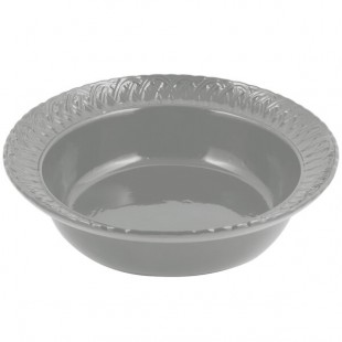 Bon Chef 2307 2.5 Qt. Platinum Gray Sandstone Finish Cast Aluminum Trellis Bowl Bon Chef 2307 2.5 Qt. Platinum Gray Sandstone Finish Cast Aluminum Trellis Bowl