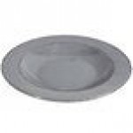 Elite Global Solutions DB10T Trestles Vintage California 18 oz. Gray Round Double-Line Pasta / Soup Bowl - 6/Case