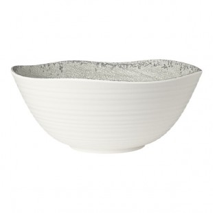Creations Pompeii from Steelite International 4 Qt. Stone Melamine Round Bowl - 8/Case Creations Pompeii from Steelite International 4 Qt. Stone Melamine Round Bowl - 8/Case