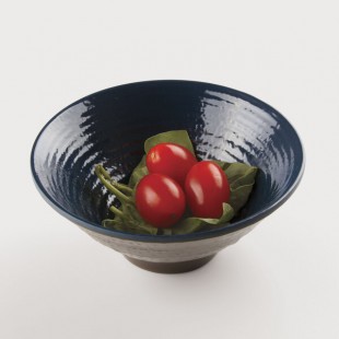 Elite Global Solutions D1005RR Pebble Creek Lapis-Colored 14 oz. Bowl - 6/Case Elite Global Solutions D1005RR Pebble Creek Lapis-Colored 14 oz. Bowl - 6/Case