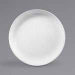 Elite Global Solutions B8342 Santorini White 43 oz. Round Melamine Coupe Bowl - 6/Case