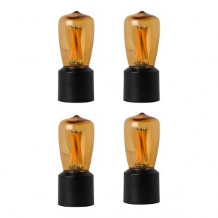 Hollowick Nexis 4-Piece LED Edison Bulb Set Hollowick Nexis 4-Piece LED Edison Bulb Set