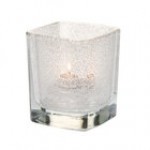 Hollowick 6505SDB Tetra Satin Dark Blue Glass Square Votive Hollowick 6505SDB Tetra Satin Dark Blue Glass Square Votive