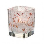 Hollowick 6505SDB Tetra Satin Dark Blue Glass Square Votive Hollowick 6505SDB Tetra Satin Dark Blue Glass Square Votive