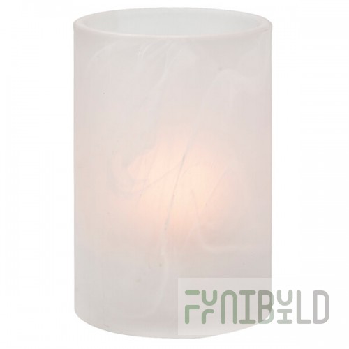 Hollowick 44017SC Wysp Satin Glass Cylinder Lamp