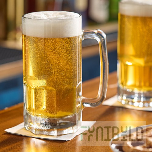 Anchor Hocking 1153U New Orleans 1 Liter Gusto Beer Mug - 12/Case
