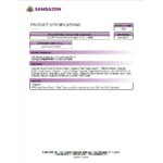 Sambazon Organic Scoopable Acai 1/3 Pan