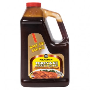 Kikkoman Teriyaki Baste & Glaze with Honey & Pineapple 5.31 lb. - 6/Case Kikkoman Teriyaki Baste & Glaze with Honey & Pineapple 5.31 lb. - 6/Case