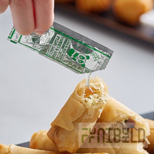 Kari-Out Company Plum Sauce 10 Gram Packet - 450/Case
